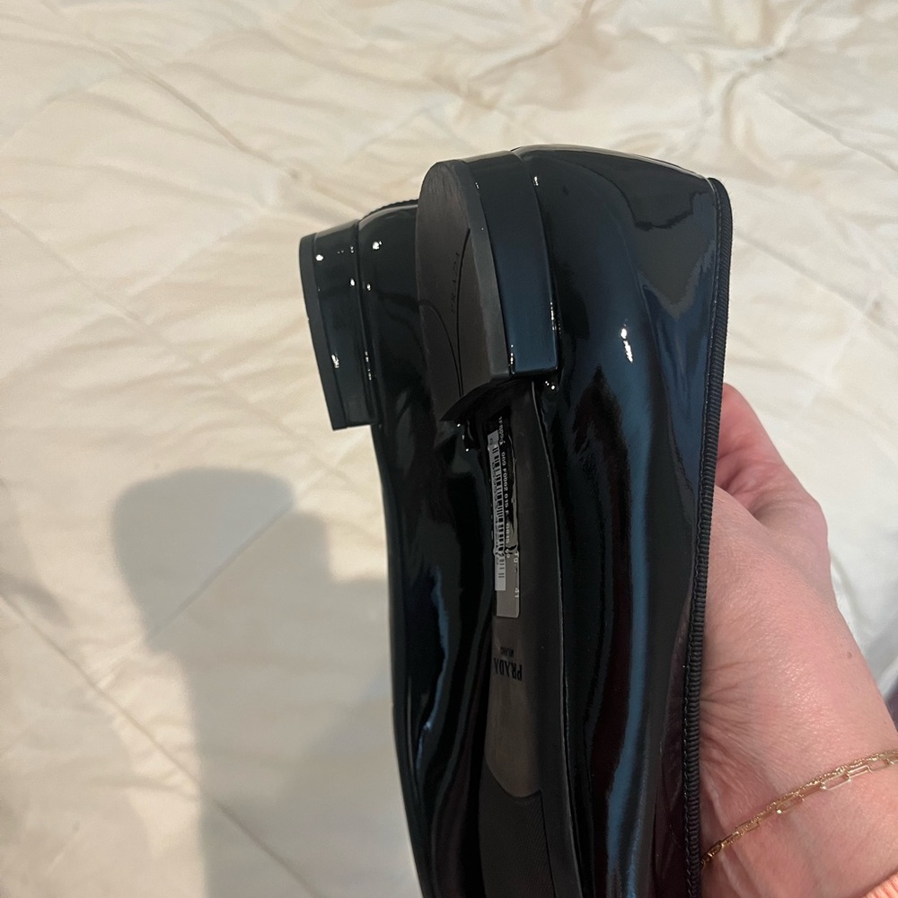 Black Patent Leather Flats - Picture 6 of 11